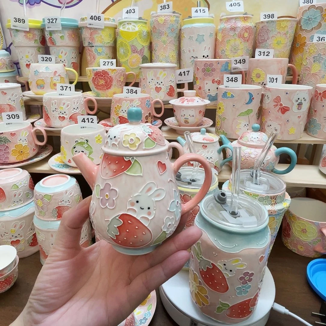 瓷片微瑕玉泥茶壶120号号号号