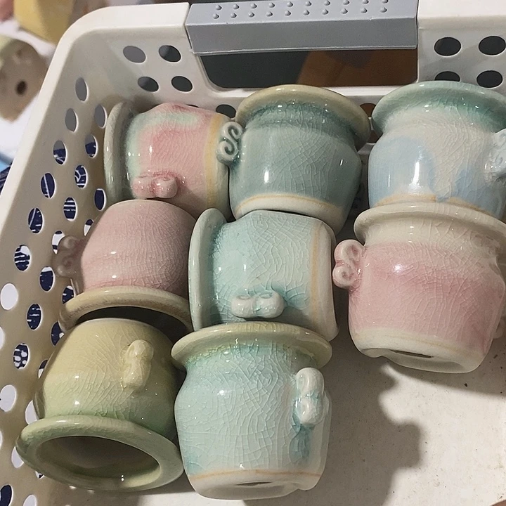 红陶【满10米包邮默认微瑕疵】6个浮力