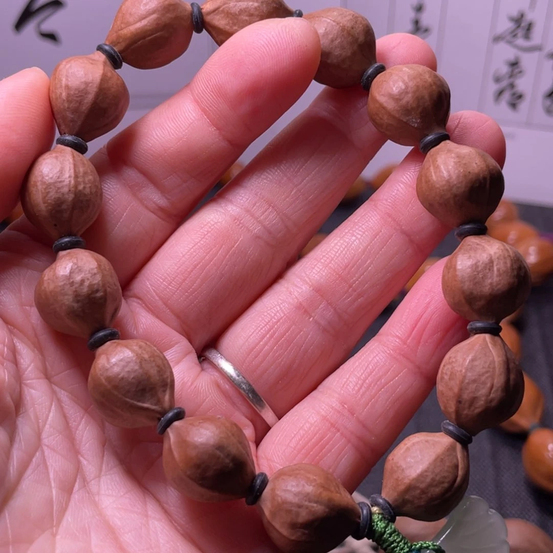 橄榄核手串/手链正圆小蒜头1.3x1.6