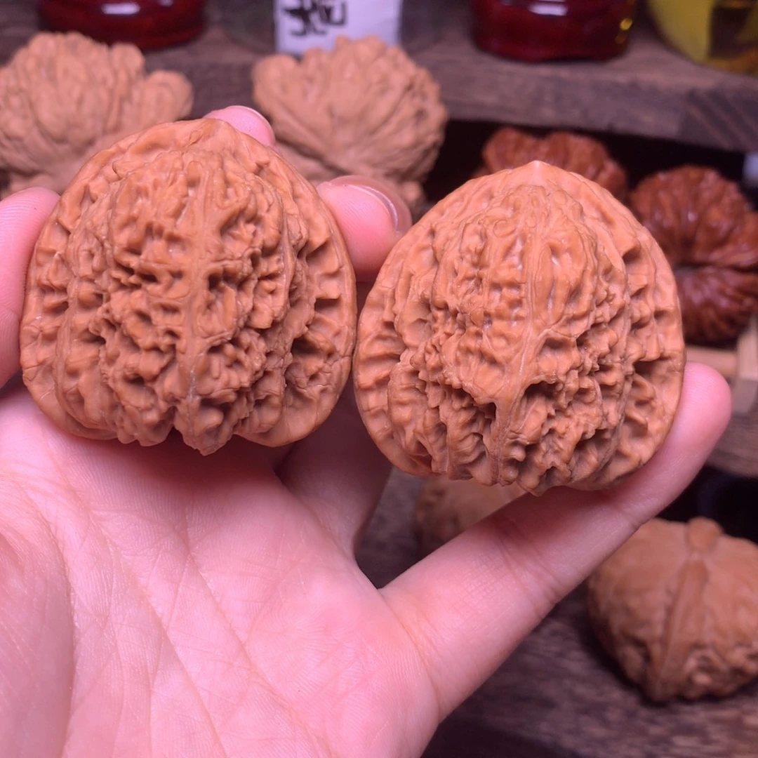 文玩核桃把件44南疆全品