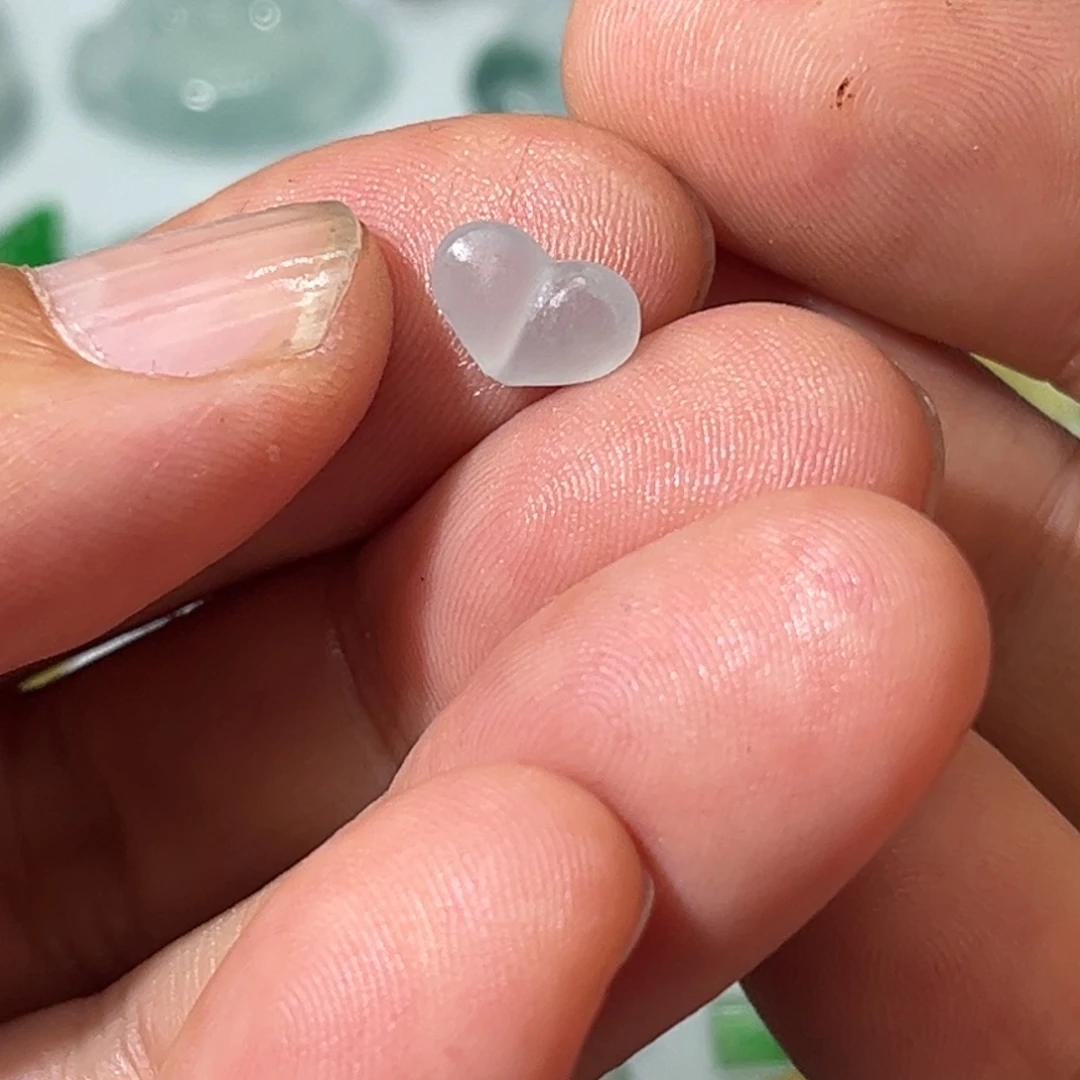 定制翡翠未镶嵌心