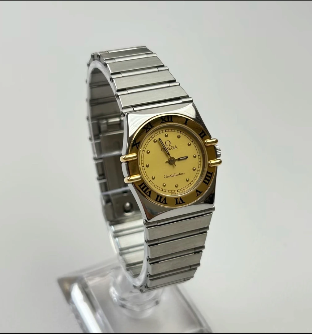 95新 Omega/欧米茄 LQ1037/女士石英腕表/表径23mm