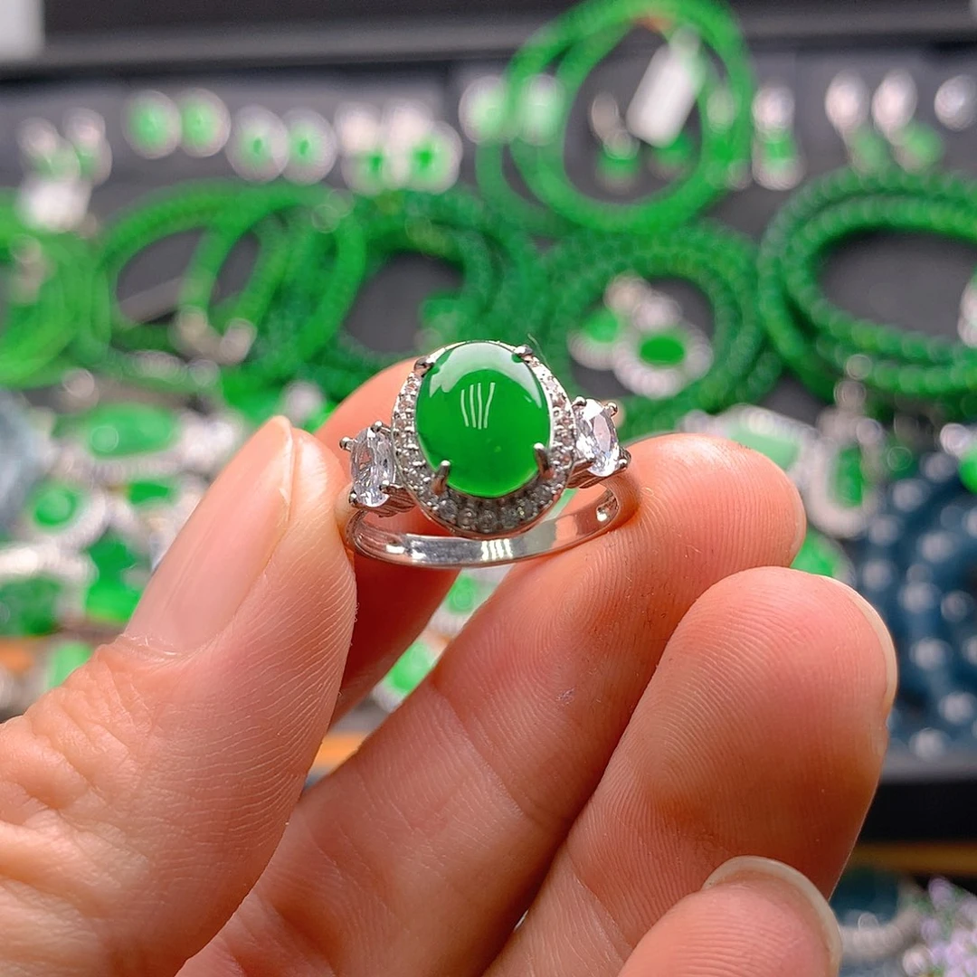 未镶嵌手链翡翠翡翠