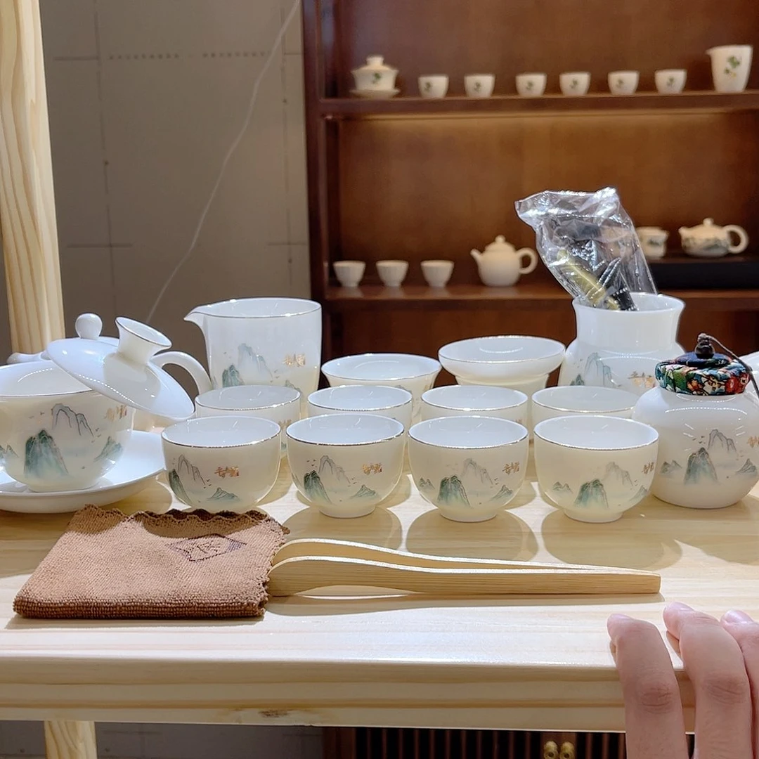 瓷片羊脂玉瓷羊脂玉瓷