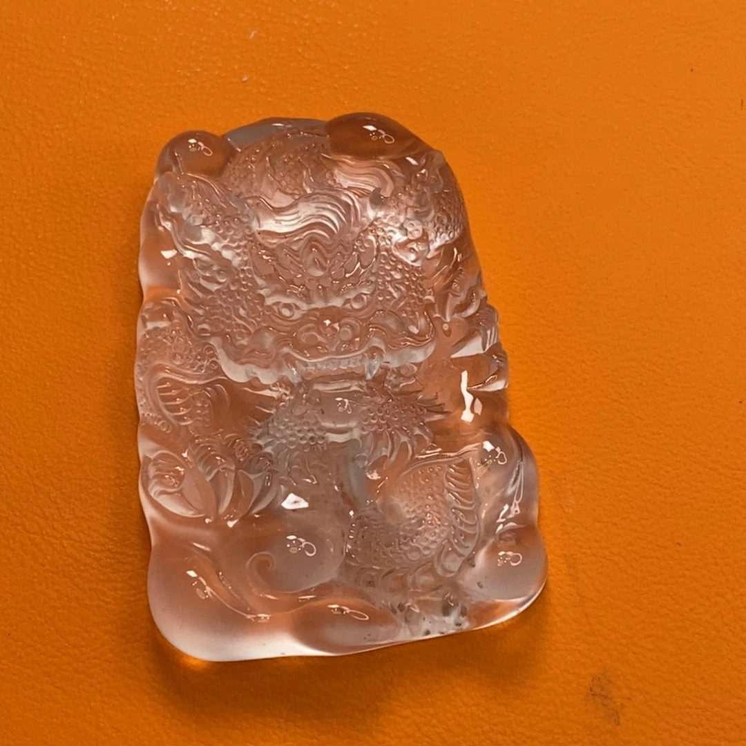 m***u石英质玉未镶嵌吊坠(不含链)