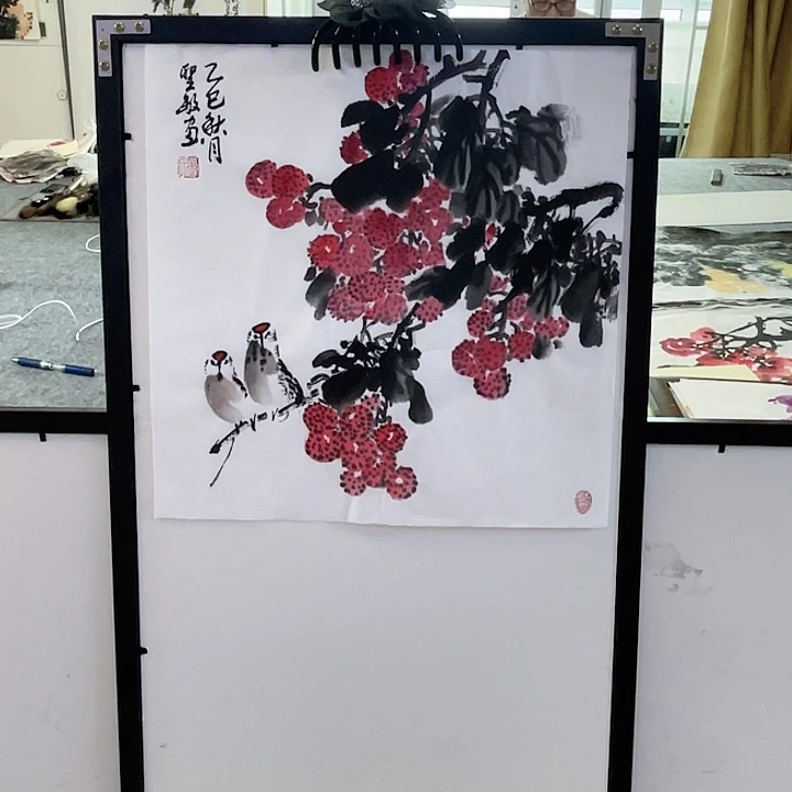 国画张圣敏先生纯手绘作品