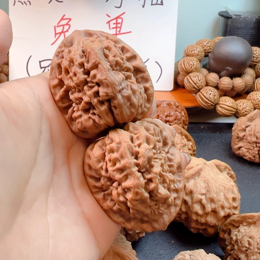 文玩核桃把件铁观音手把件