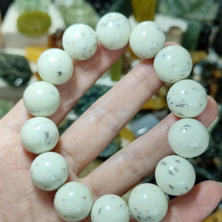 未镶嵌岫玉手串手串