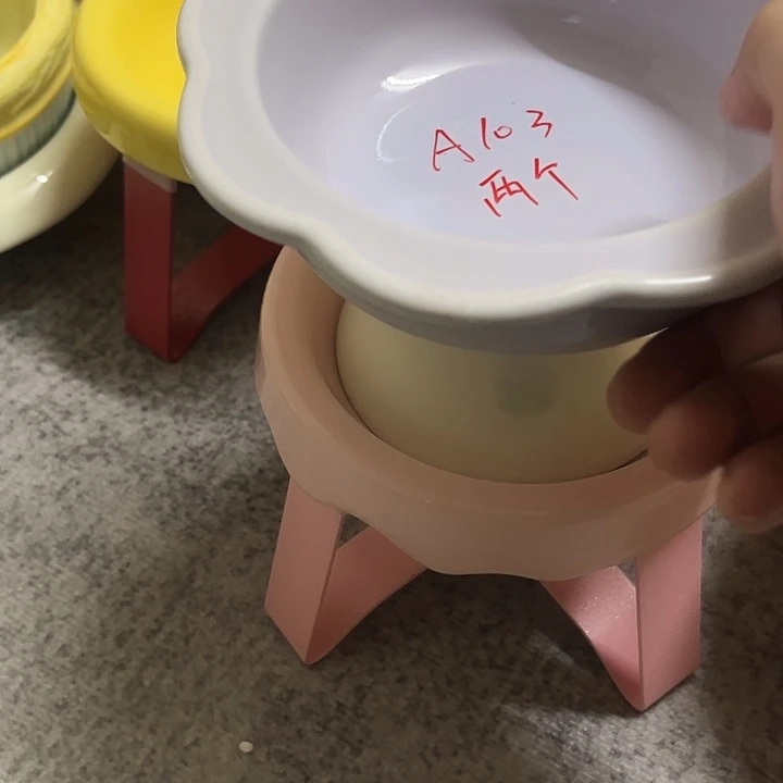 陶a103陶瓷两个装餐具福利