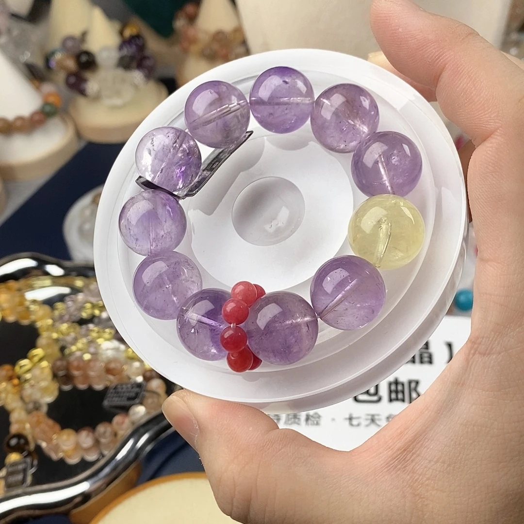 银S925镶嵌手链水晶