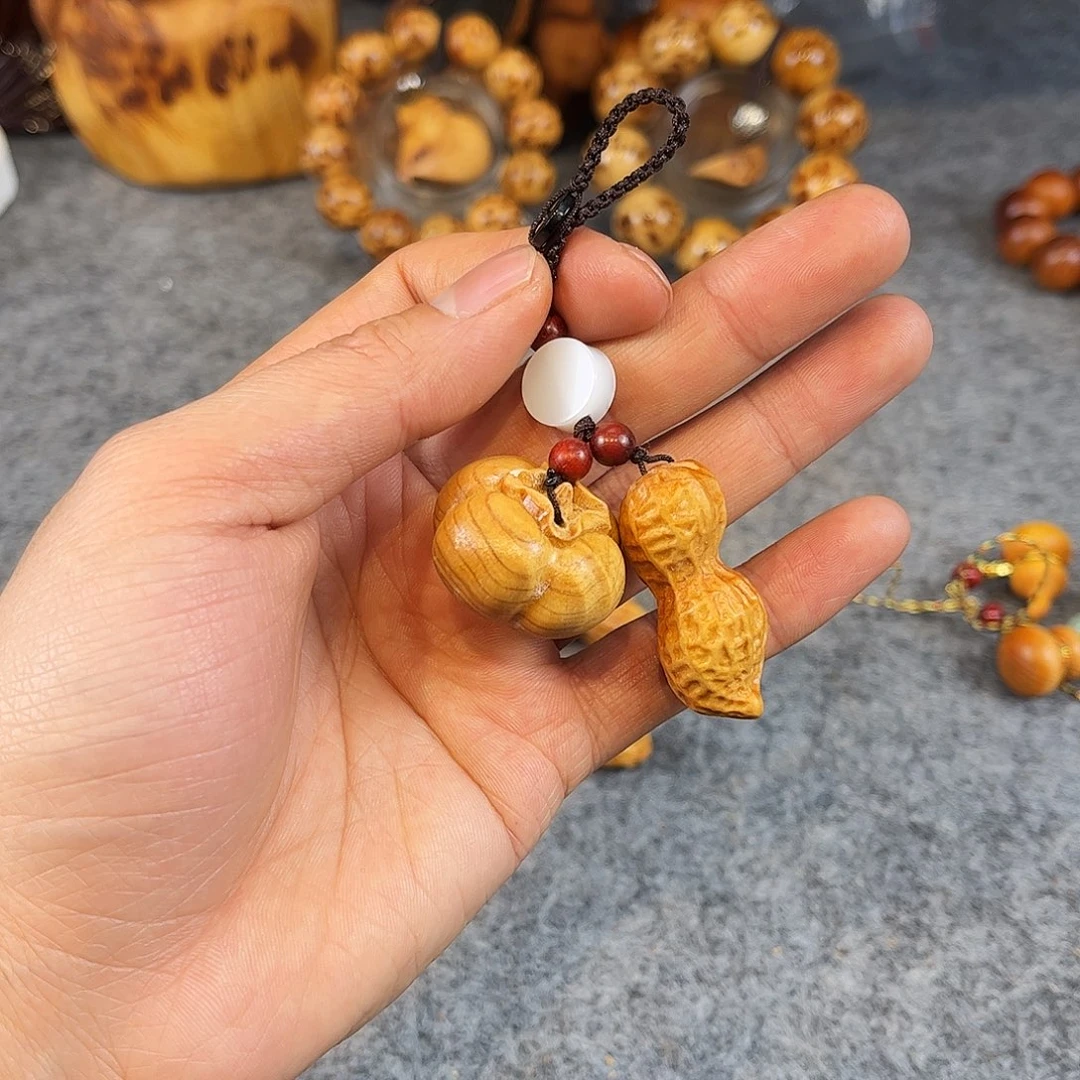 柏木（崖柏）好事发生精品挂件源头工厂