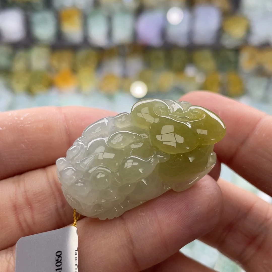 颈饰未镶嵌翡翠貔貅15