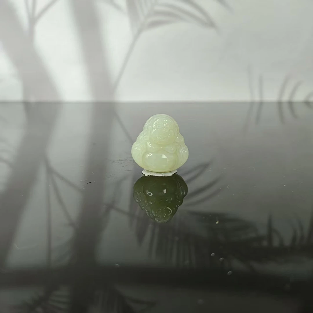 X和田玉佛公吊坠1989