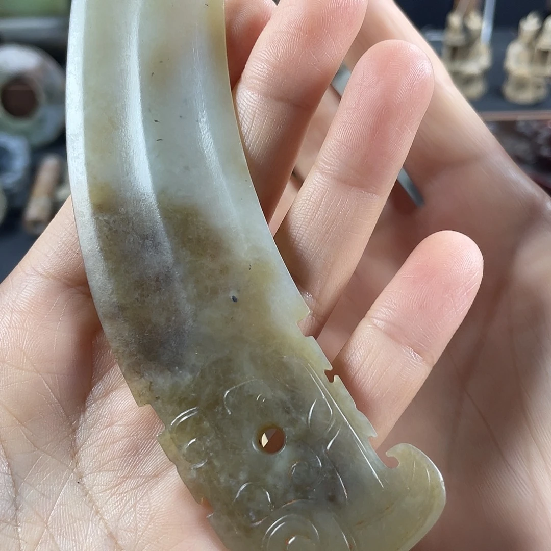 至***你和田玉（糖玉）未镶嵌挂件