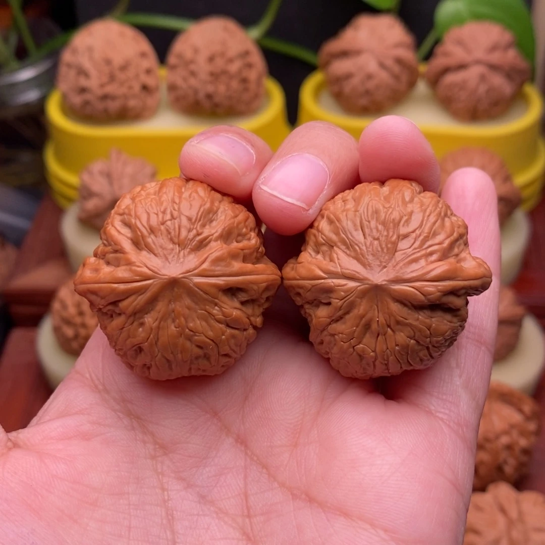 把件文玩核桃34“野生”铁锤妹妹