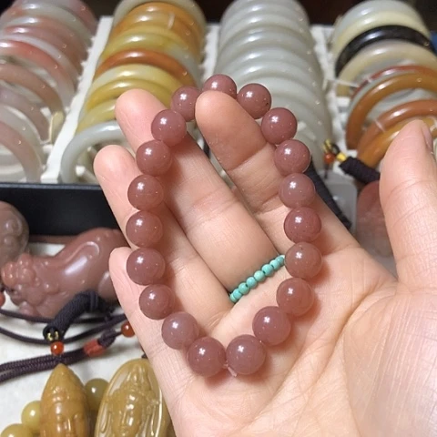 石英质玉未镶嵌手链