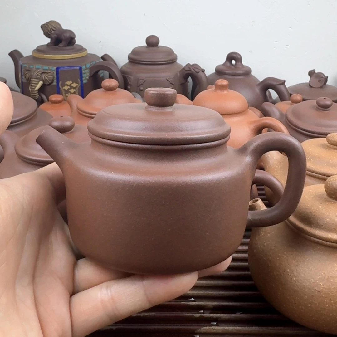 茶壶紫砂德钟220cc台西嫩底槽清