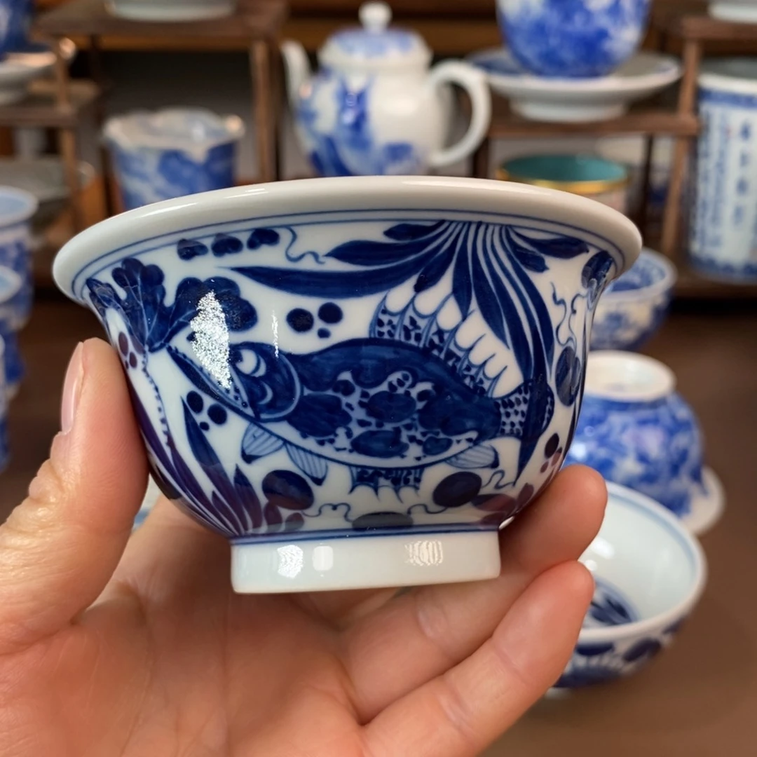 杯景德镇陶瓷手工手绘