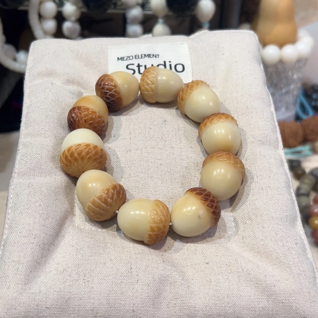 吊坠菩提根/象牙果牙果松果卡22微瑕