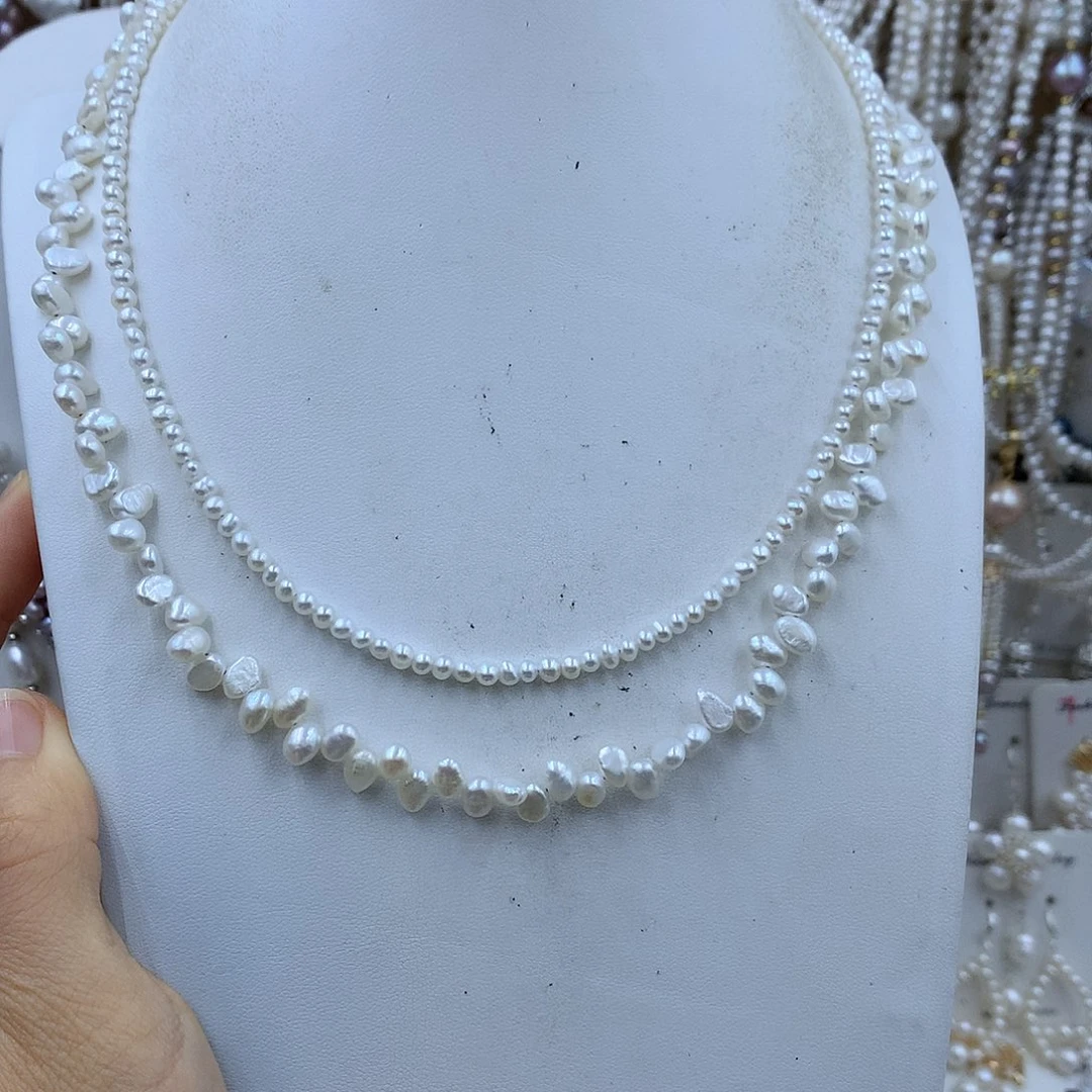 颈饰合金淡水珍珠林*嘴