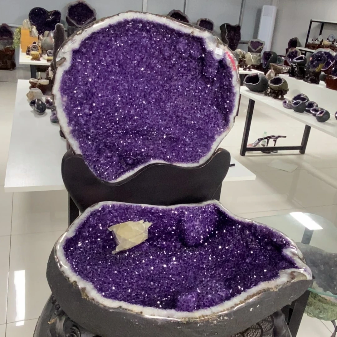 大型摆件（非配饰）紫晶未镶嵌