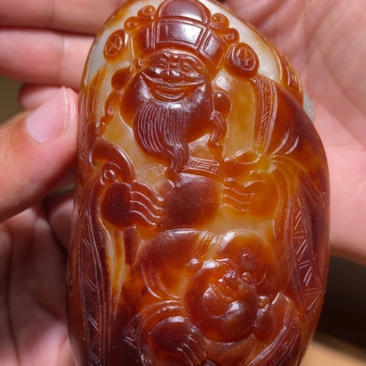 健***下和田玉未镶嵌颈饰