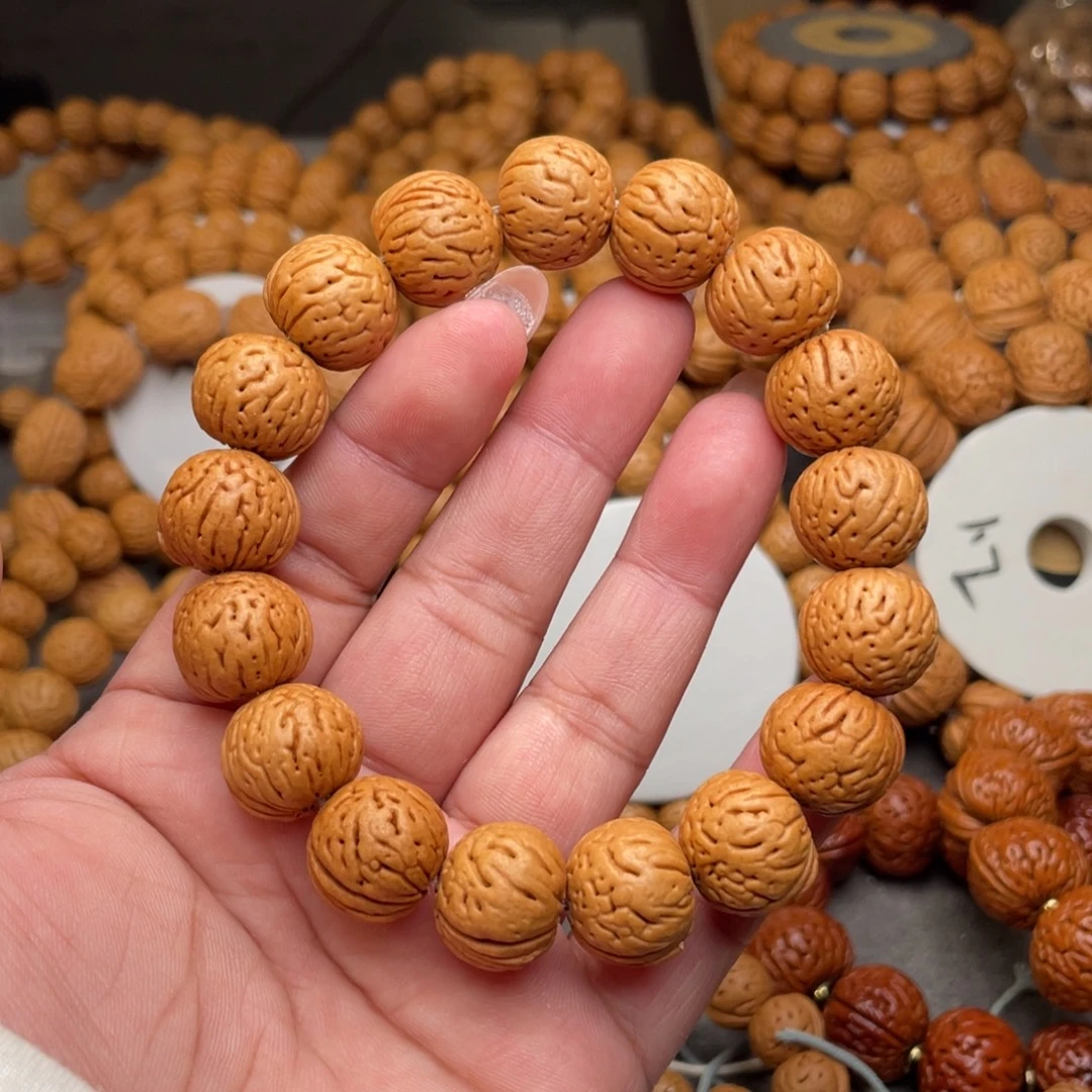 桃核手串肉纹元宝闪2