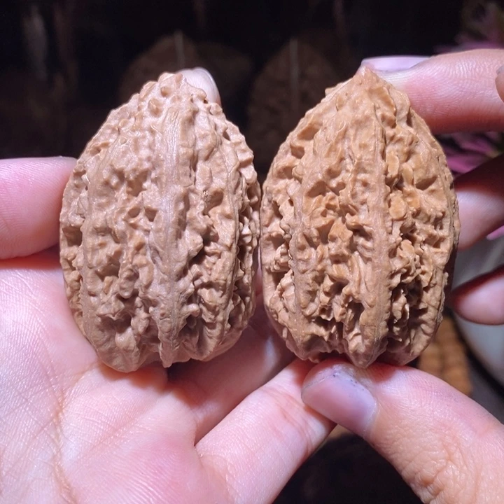 把件文玩核桃东北野生楸子小园272