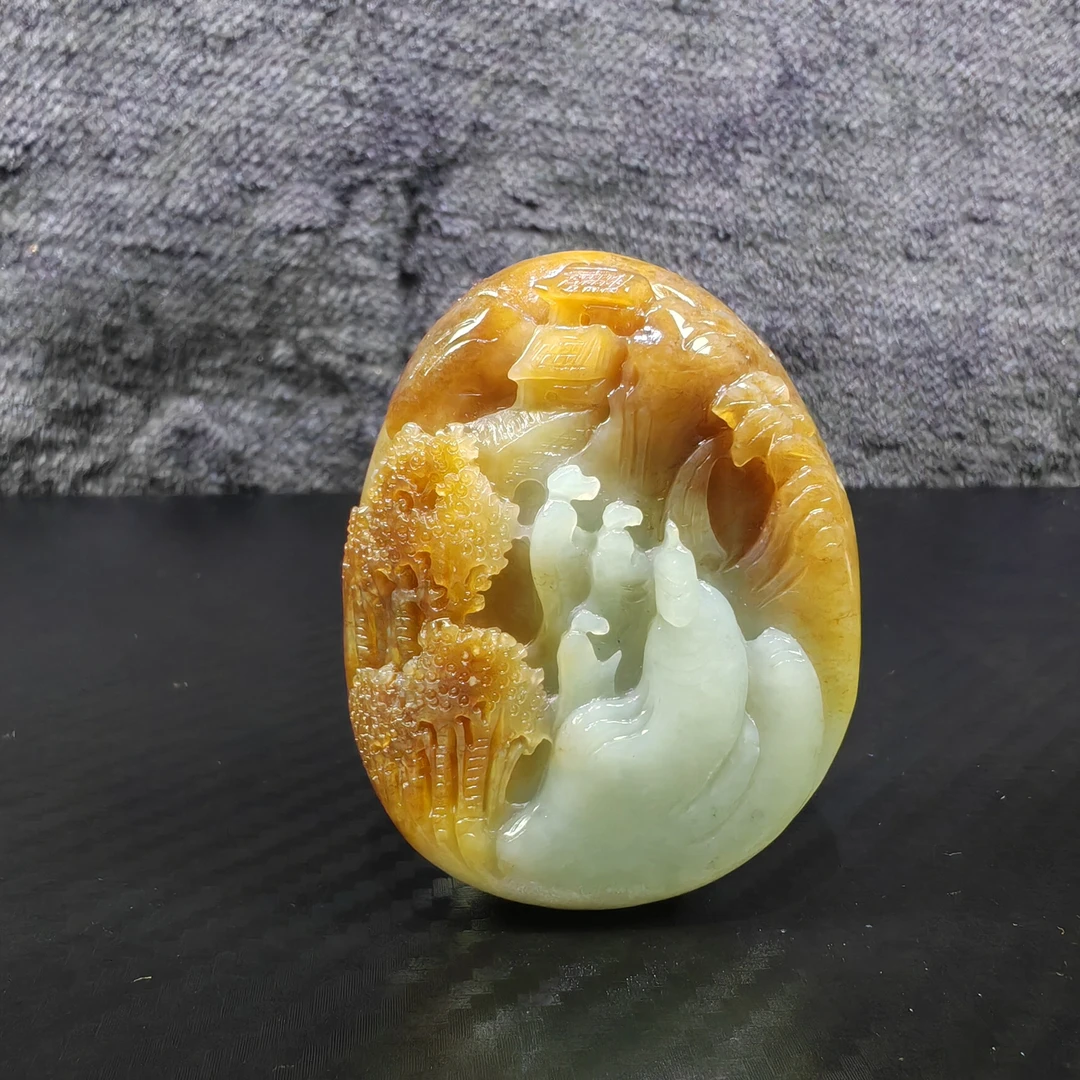 【中御嘉拍卖】ZYJ-B-0702527【和田玉】挂件