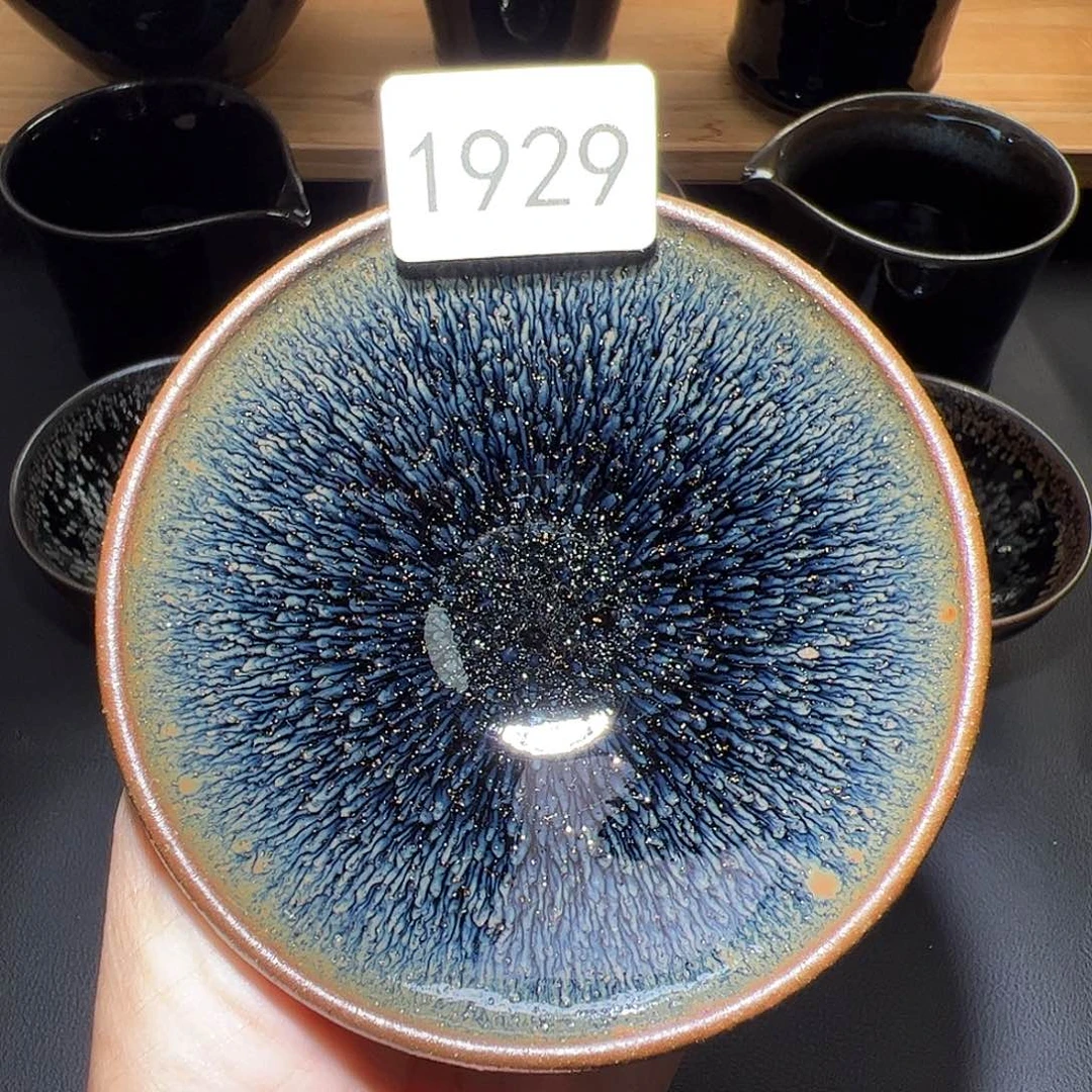 茶盏龙窑柴烧建盏