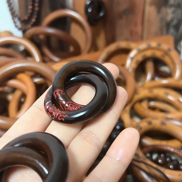 25玉化枣木乾坤圈全品