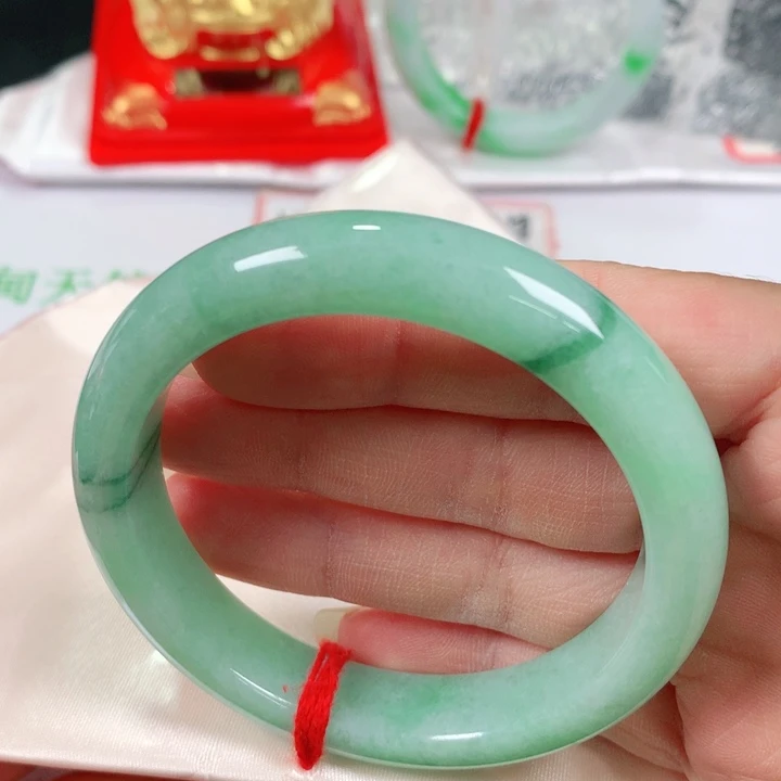 未镶嵌手镯翡翠   编号880505 正圈55