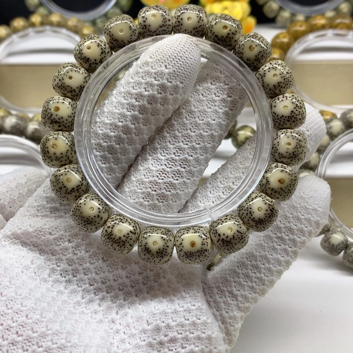 手串星月菩提22号 深灰大眼睛12/11