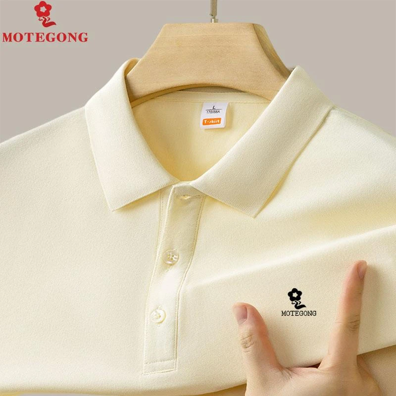 【断码处理】梦娇百搭短袖男士纽扣休闲运动Polo衫透气纯色t恤夏季
