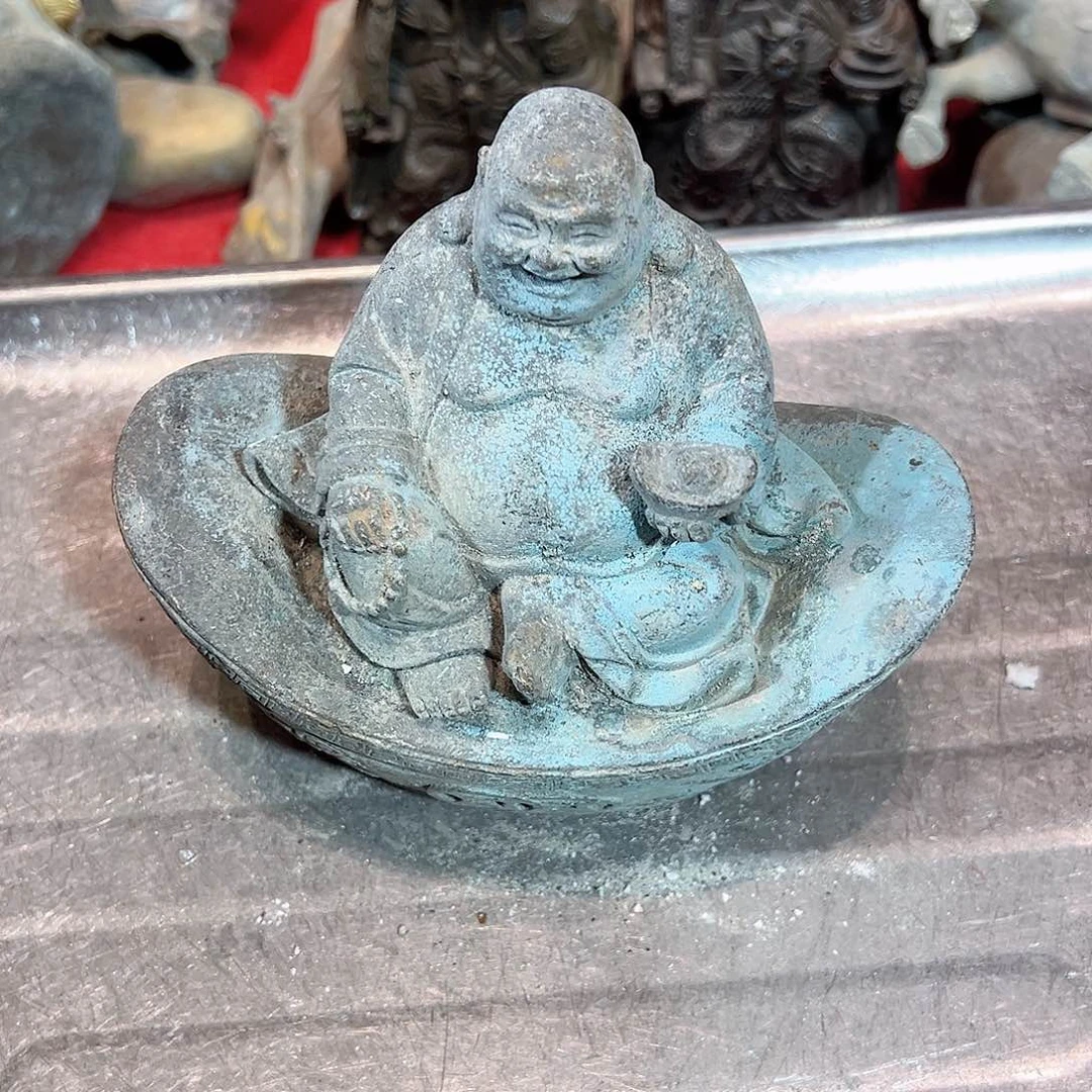 四*鱼黄铜摆件工艺品，黄铜