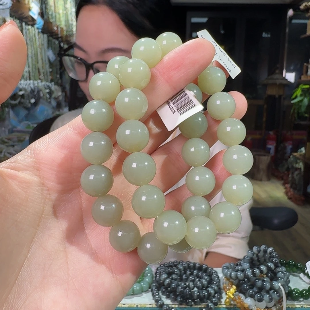 未镶嵌手链和田玉拍一发一多样性发货