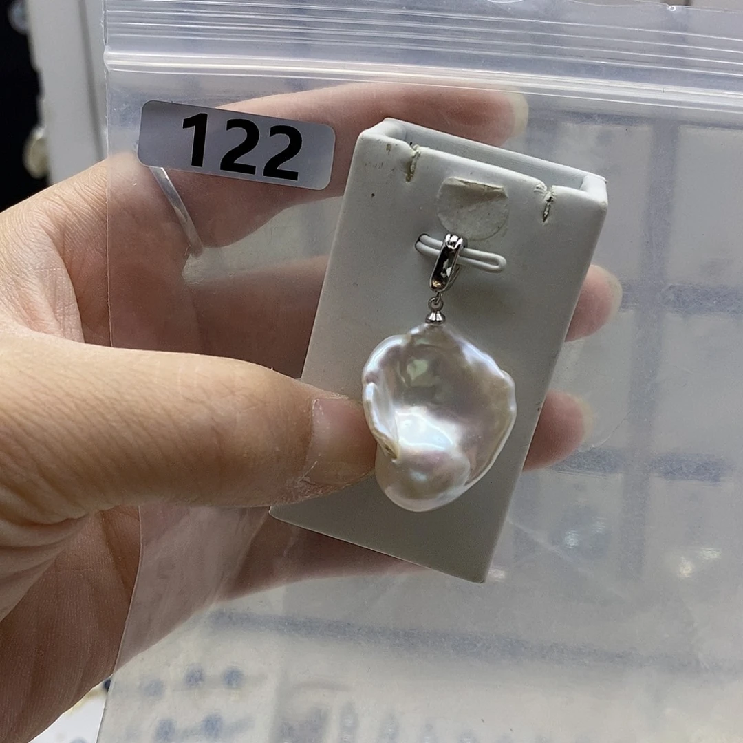 颈饰合金淡水珍珠