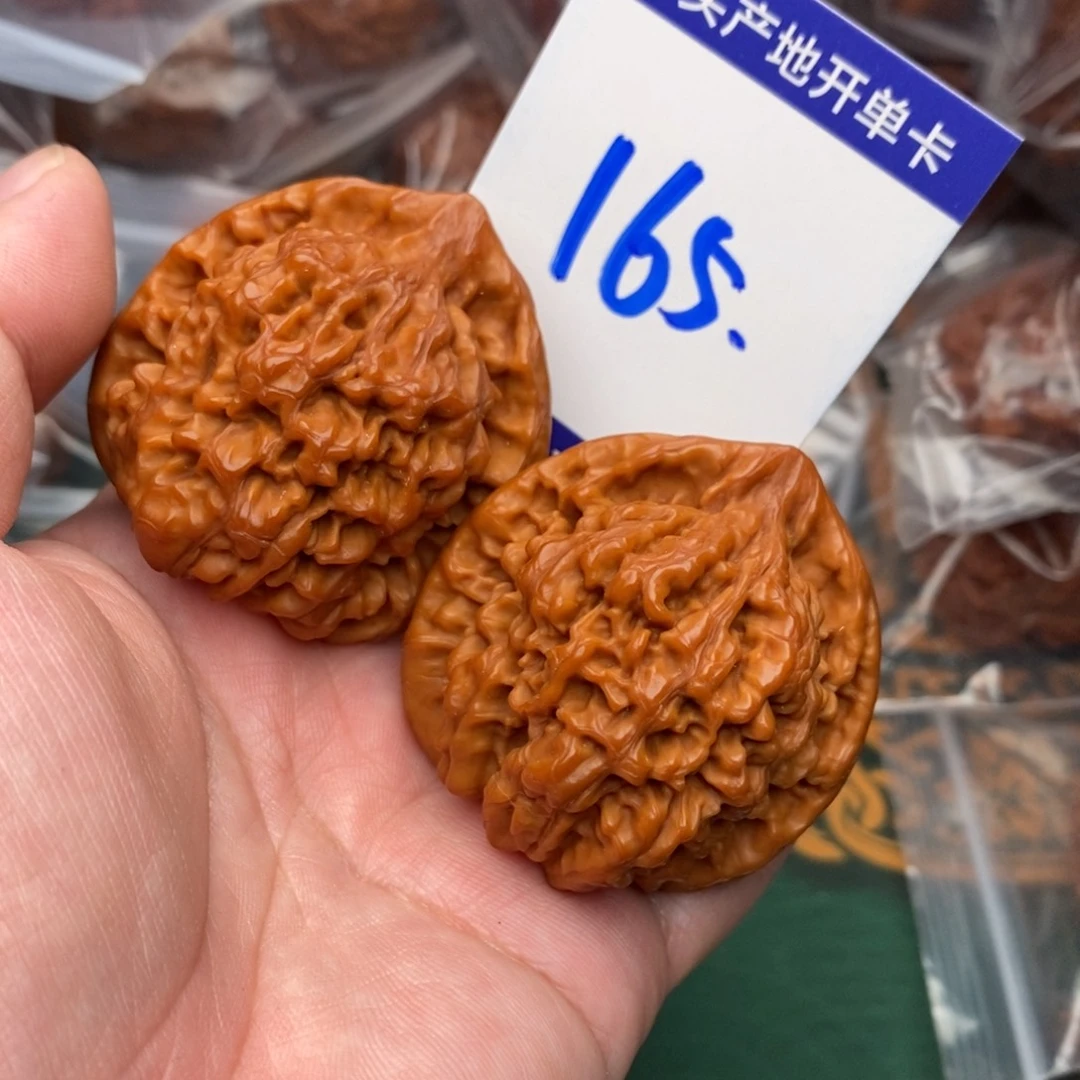 把件文玩核桃大官帽46