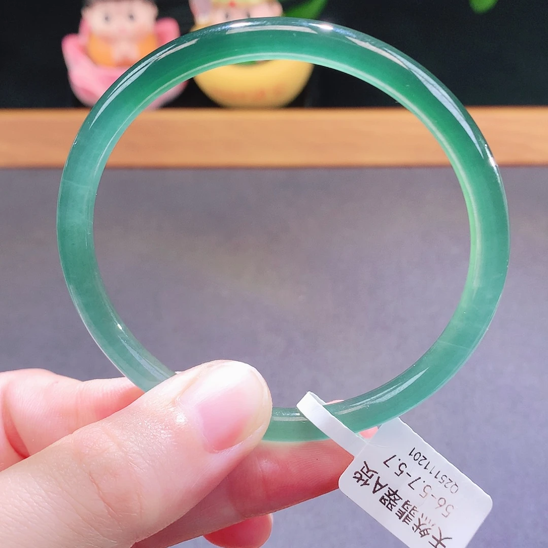 翡翠未镶嵌手镯天然翡翠