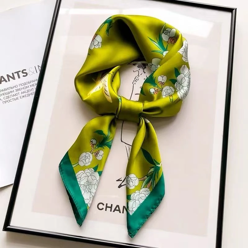 [轻舞飞扬]u305高端设计丝巾新款百搭围巾秋冬款方巾70*70