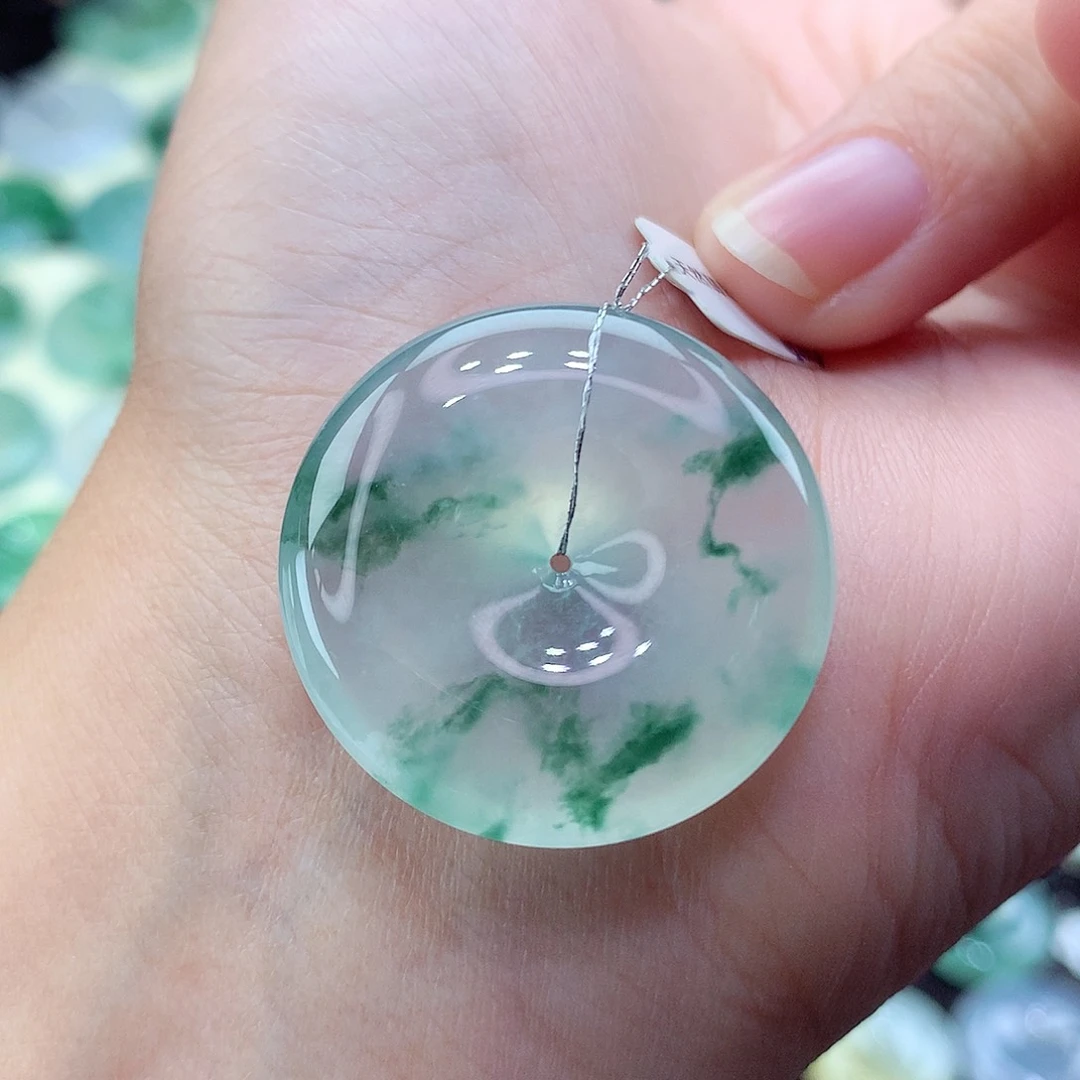 翡翠颈饰未镶嵌52尺寸29-6.3