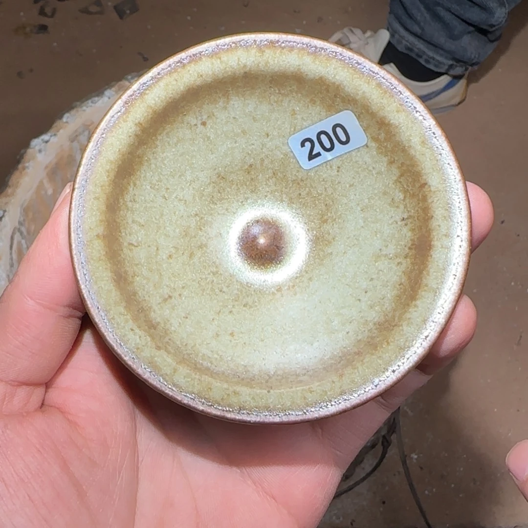 茶盏焦源柴烧自然还原200