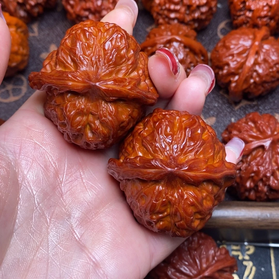 绣***食吊坠文玩核桃南瓜555