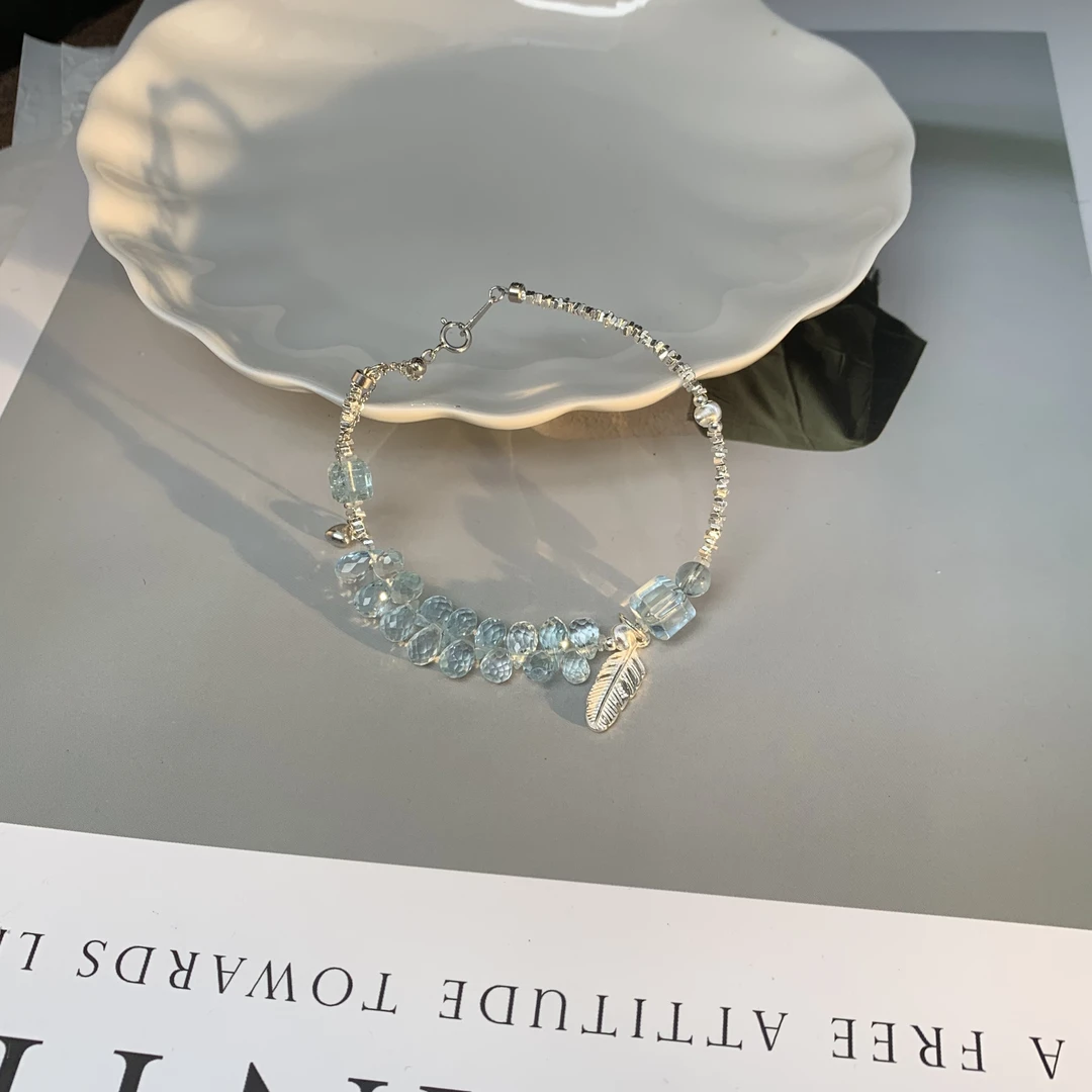 天然托帕石手链 多样性发其一 F271