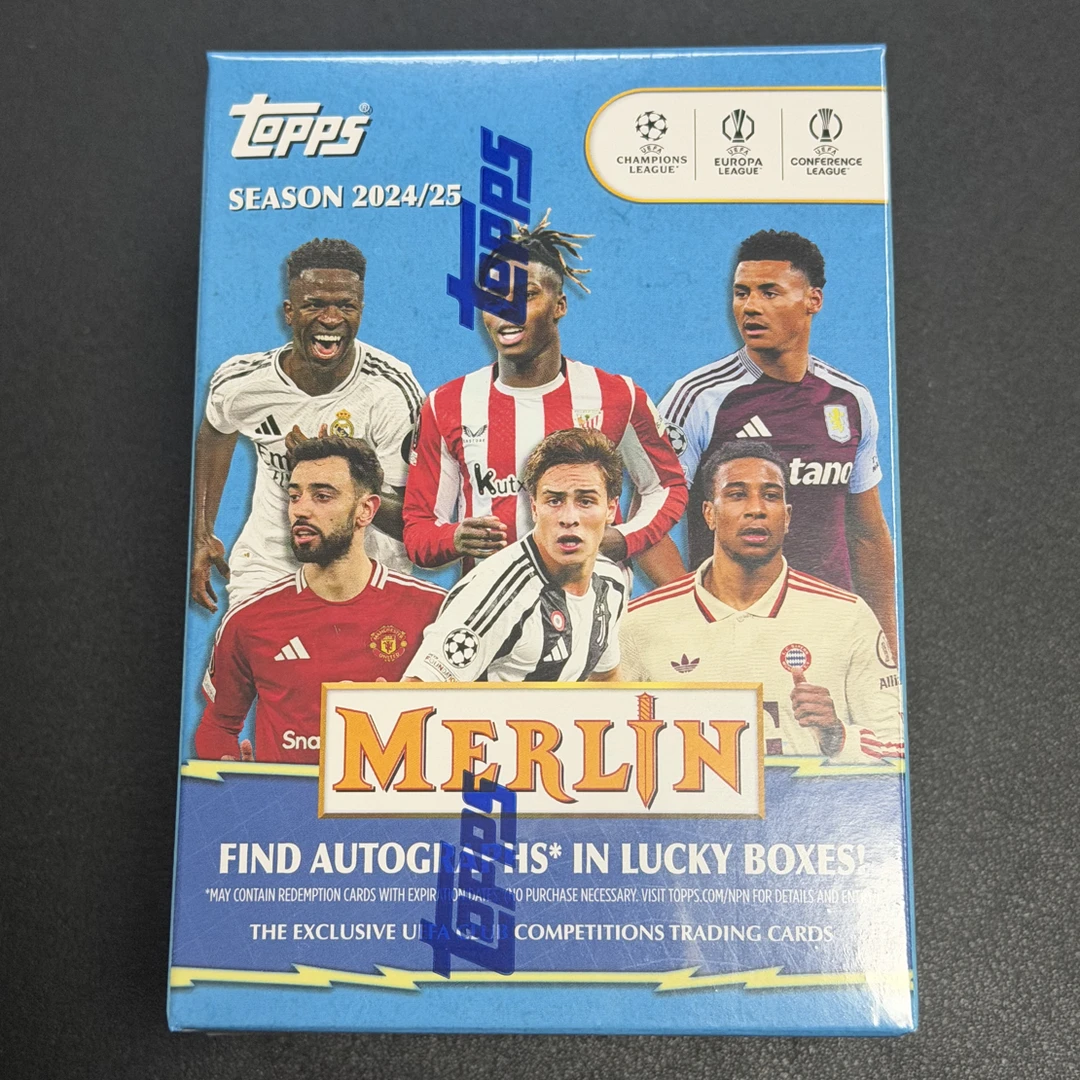 24-25 TOPPS Merlin Chrome 梅林 手雷 Value 单盒【盲盒代拆】