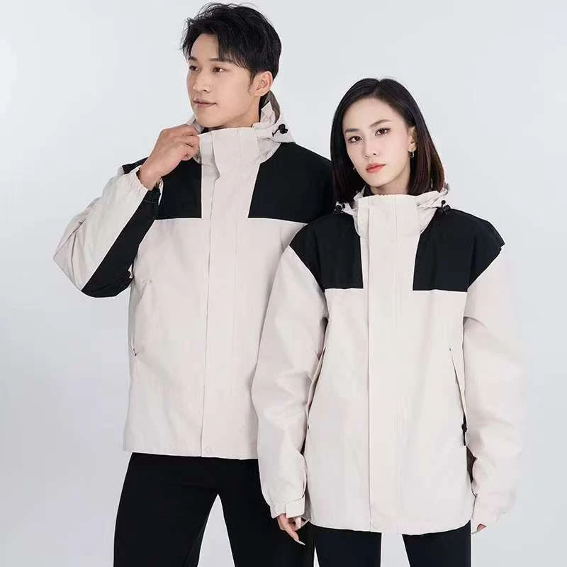 防风防水情侣登山服运动休闲外套