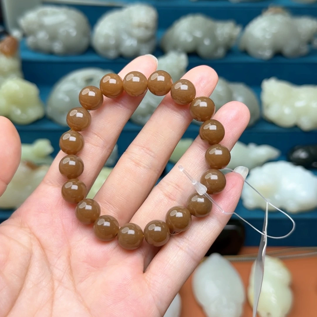 未镶嵌手链和田玉（糖玉）