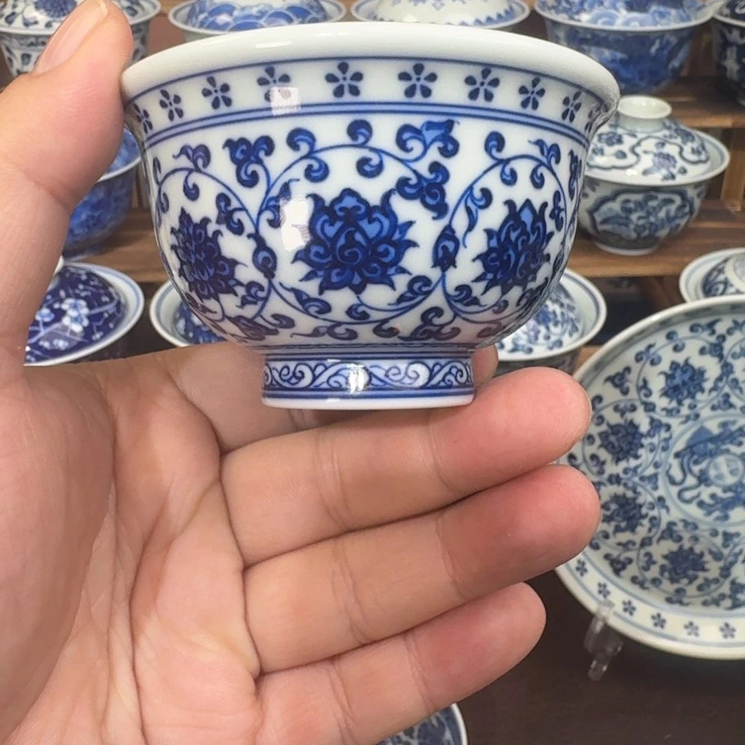 杯子陶瓷纯手工手绘瓷瓷3