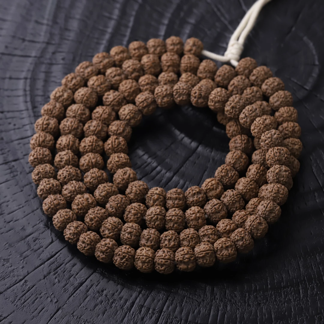 S9221【云上天价平细】平头尾细纹小金刚菩提108文玩长串