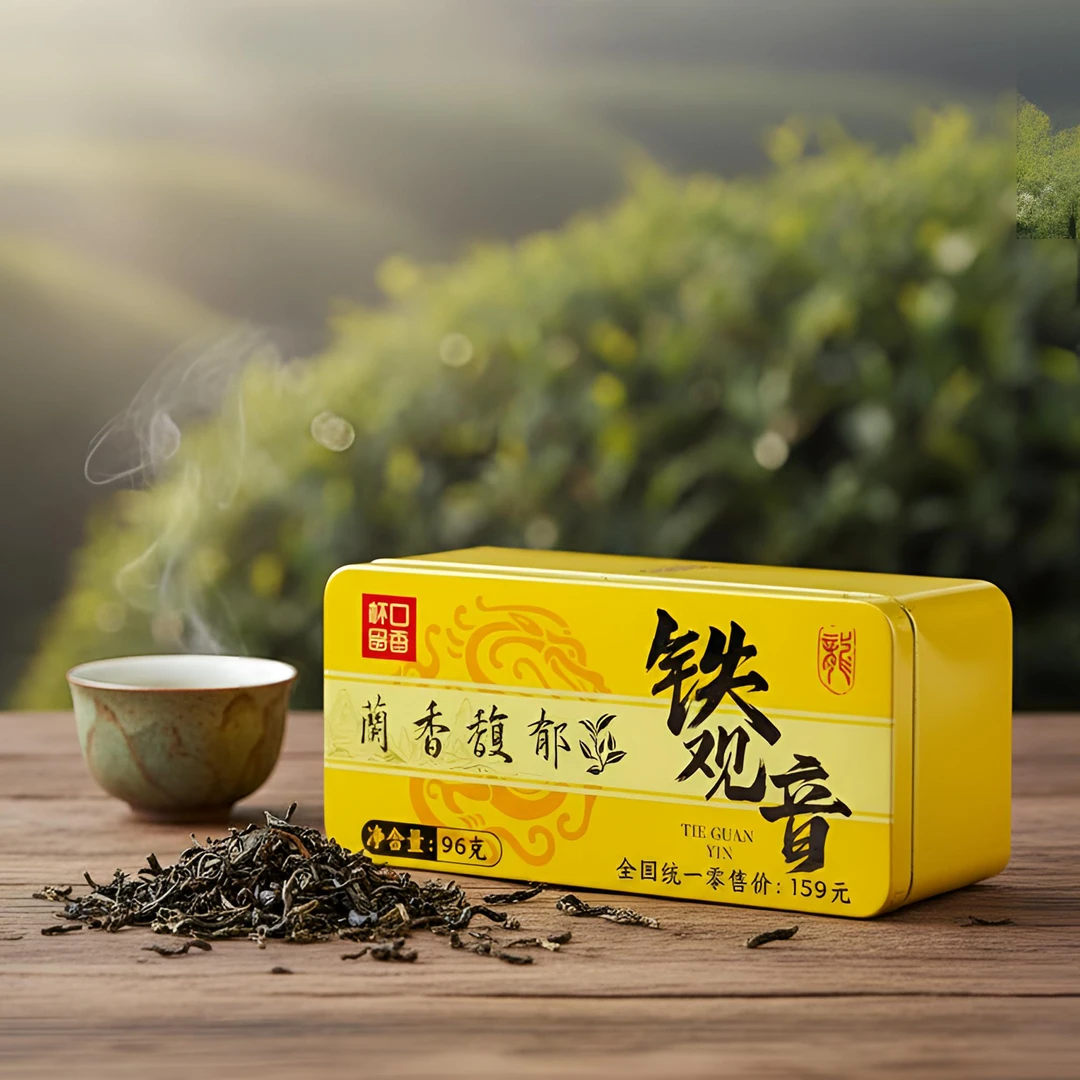 杯口留香长铁罐兰香铁观音传统工艺新茶乌龙茶兰香馥郁入口回甘YQ